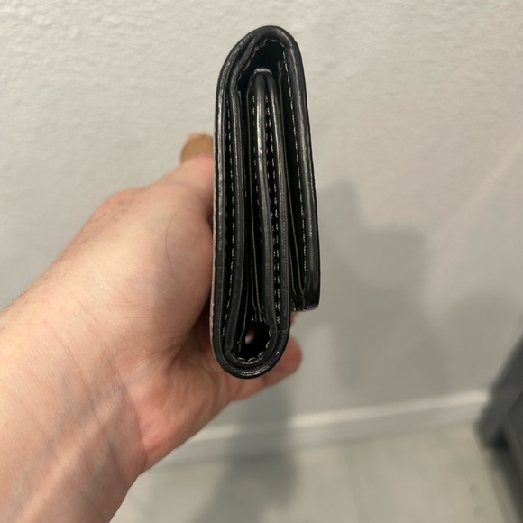 Burberry EUC Silver Compact Trifold Wallet - Picture 5 of 6